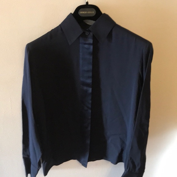Giorgio Armani Tops - Giorgio Armani Blouse (Avail in Black and Cream)